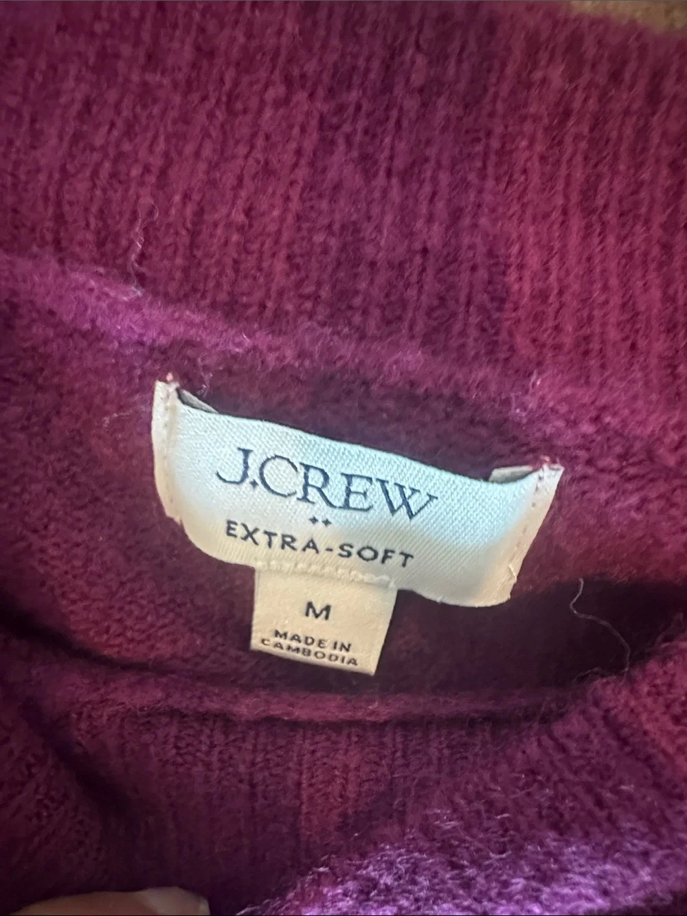 J. Crew soft knit